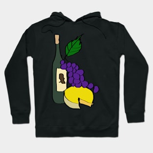 Wine and Cheese Hoodie